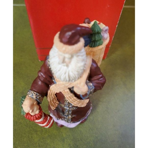 Old World Santa Figurine Christmas Figure‎ Standing Holiday Decor - Picture 2 of 7